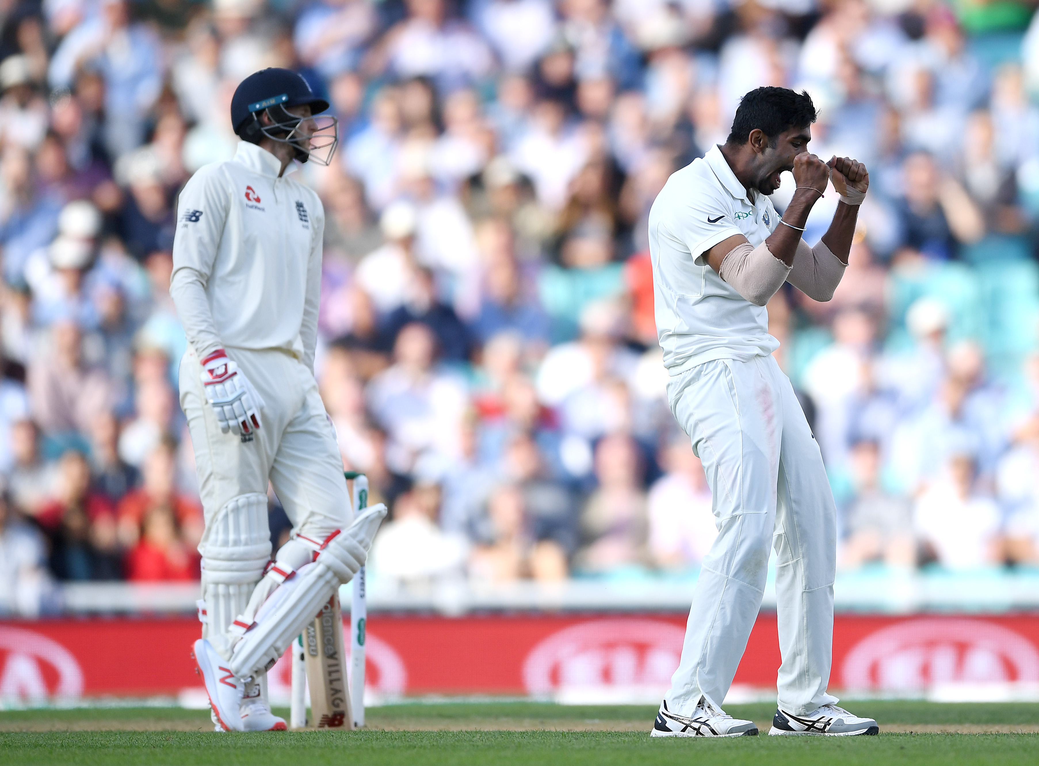VIDEO | Fiery Jasprit Bumrah intimidates umpire to raise finger in 'Review less' India's favour